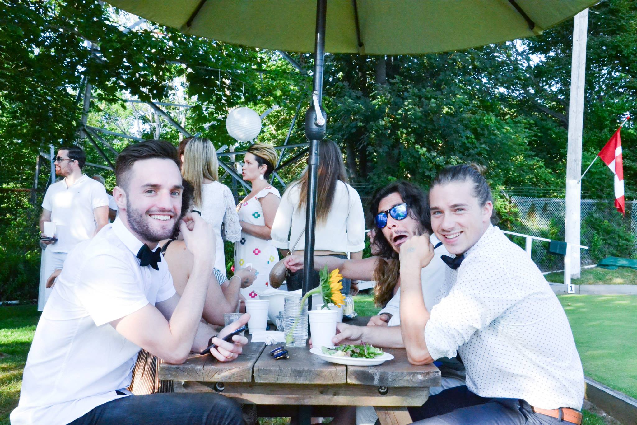 From most handsome to least handsome (left to right) Jeremie Saunders, Taylor MacGillivary, Brian Stever 