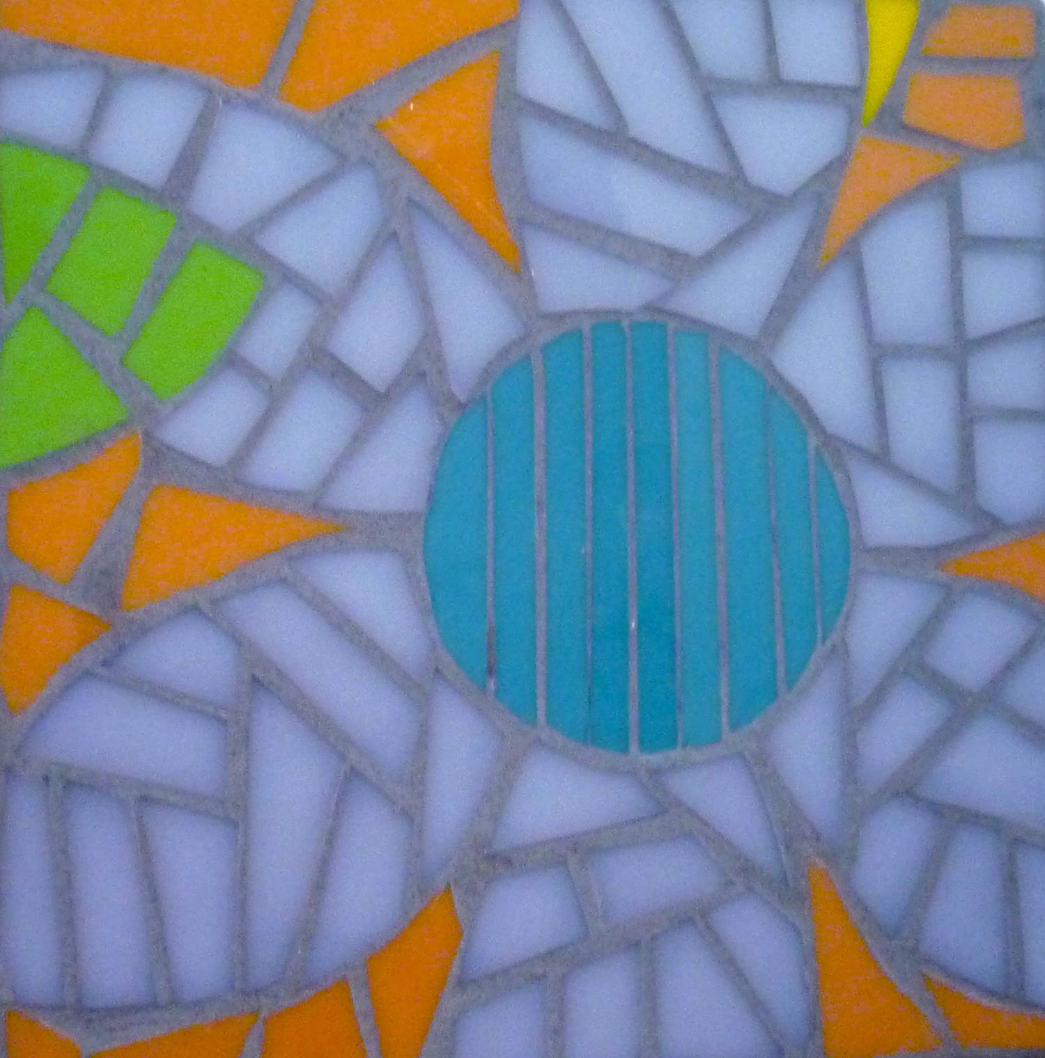 PURPLE FLOWER 8X8"