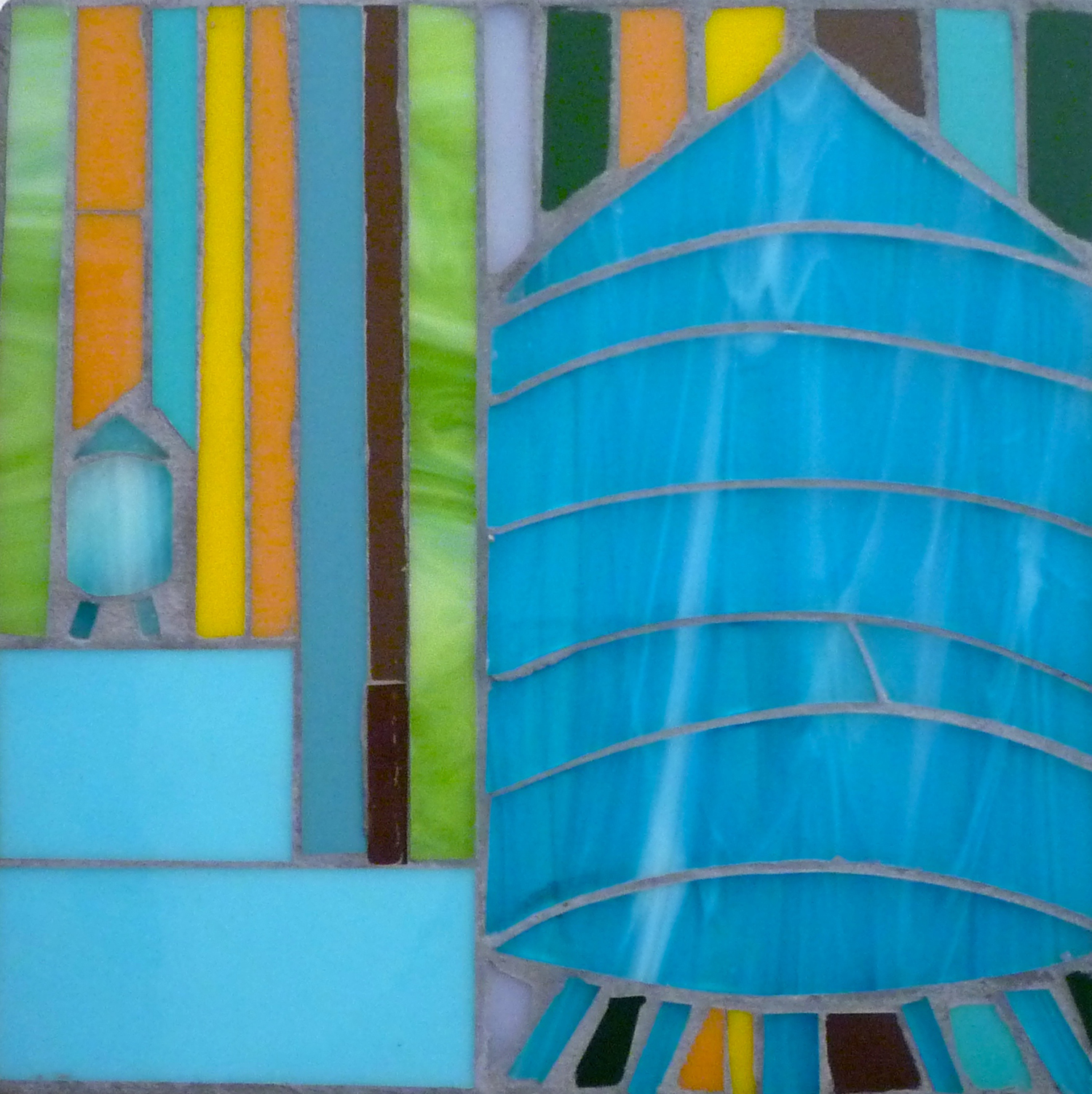 TURQ MULTI WATER TOWER 8X8"