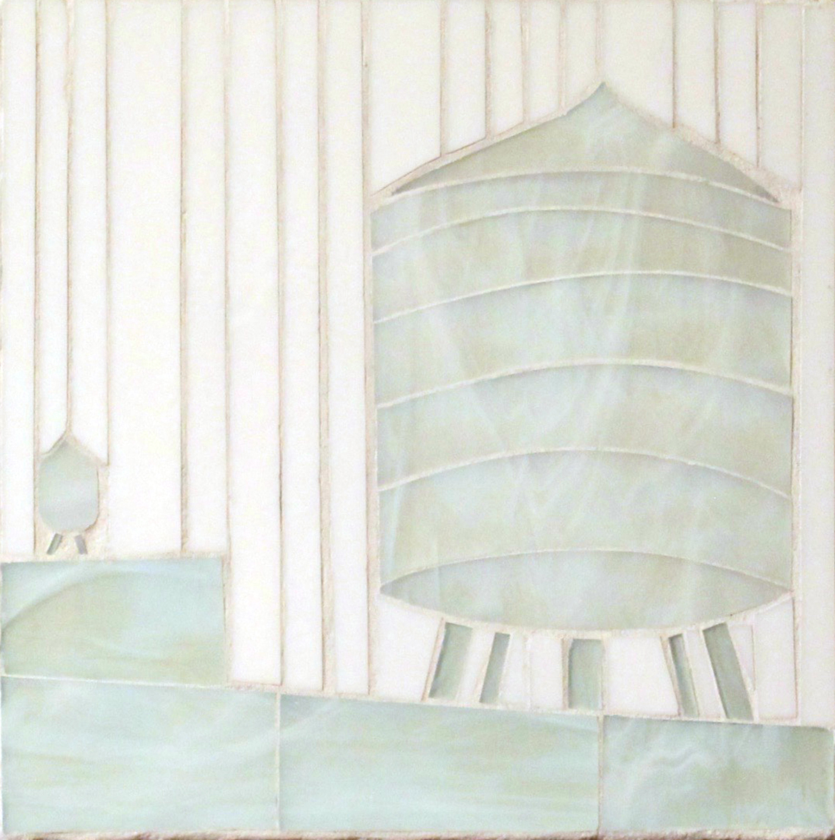 'White Water Tower 8' 8x8"