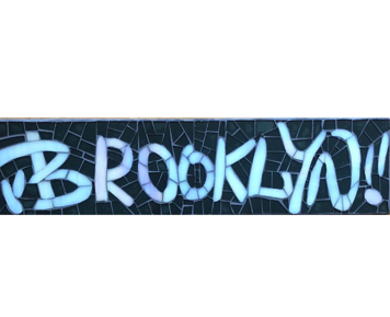 'BROOKLYN' 24x6"