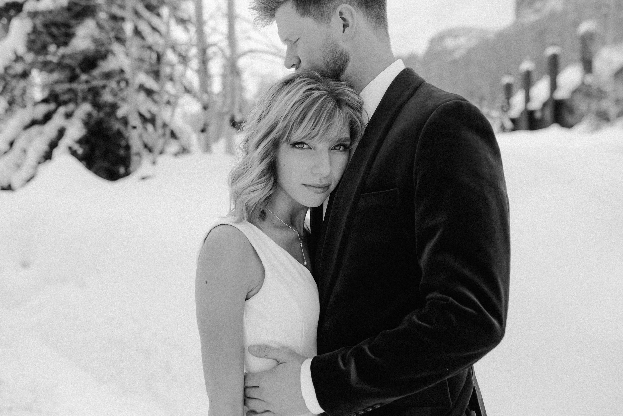 We slipped outside for a few portraits before the insanity began, and I'm so glad we did. I was, rather selfishly, afraid that I'd be/look cold, but I suppose adrenaline and Jacob's velvet coat prevailed, because I wasn't the slightest bit chilly.