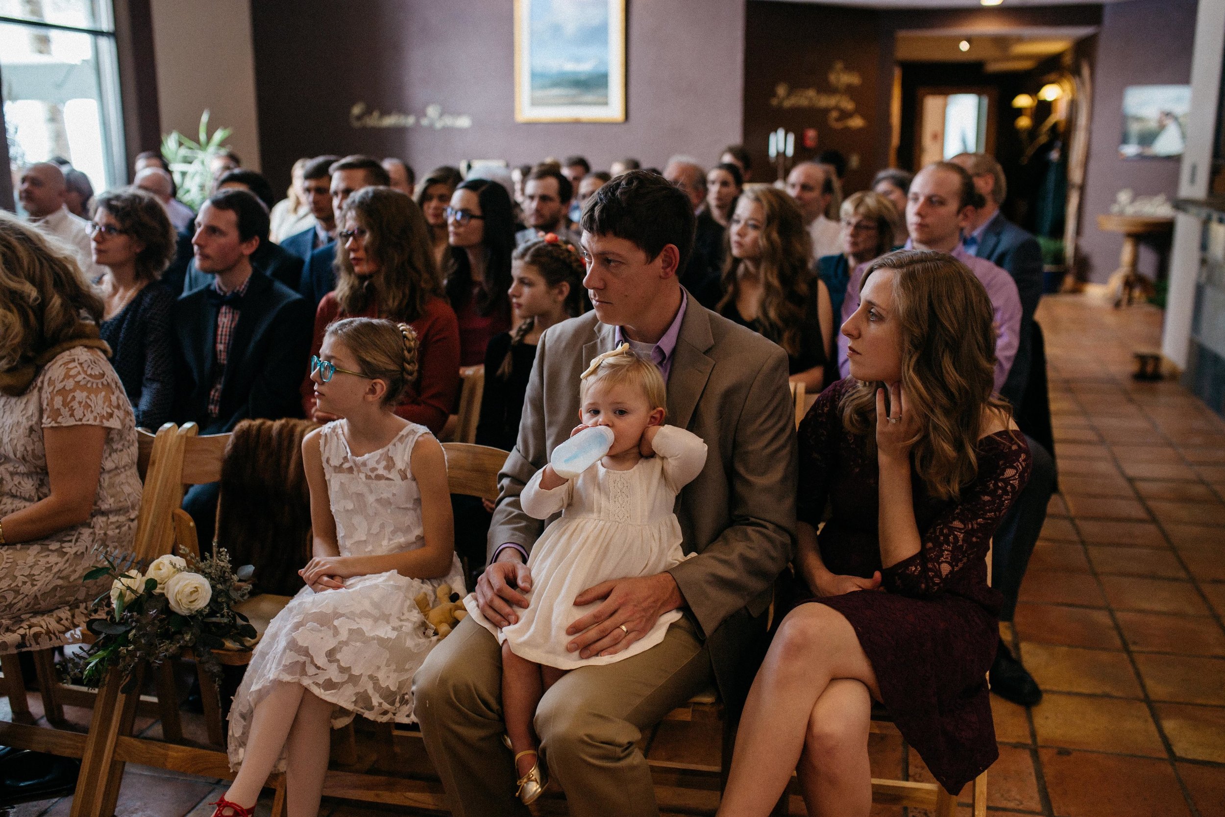 I love looking at the pictures Lydiah took of everyone at the ceremony--I had such tunnel vision the entire time, I had almost no idea where anyone was sitting or how they looked. It is the sweetest gift to have these photos now.