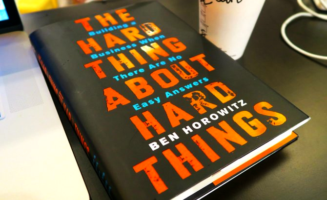 https://www.amazon.com/Hard-Thing-About-Things-Building/dp/0062273205