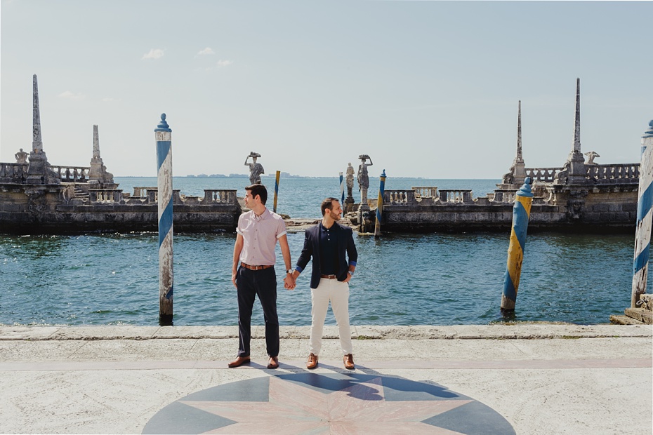 Steven and Timothy Engagement Session at Vizcaya Museum & Gardens ...