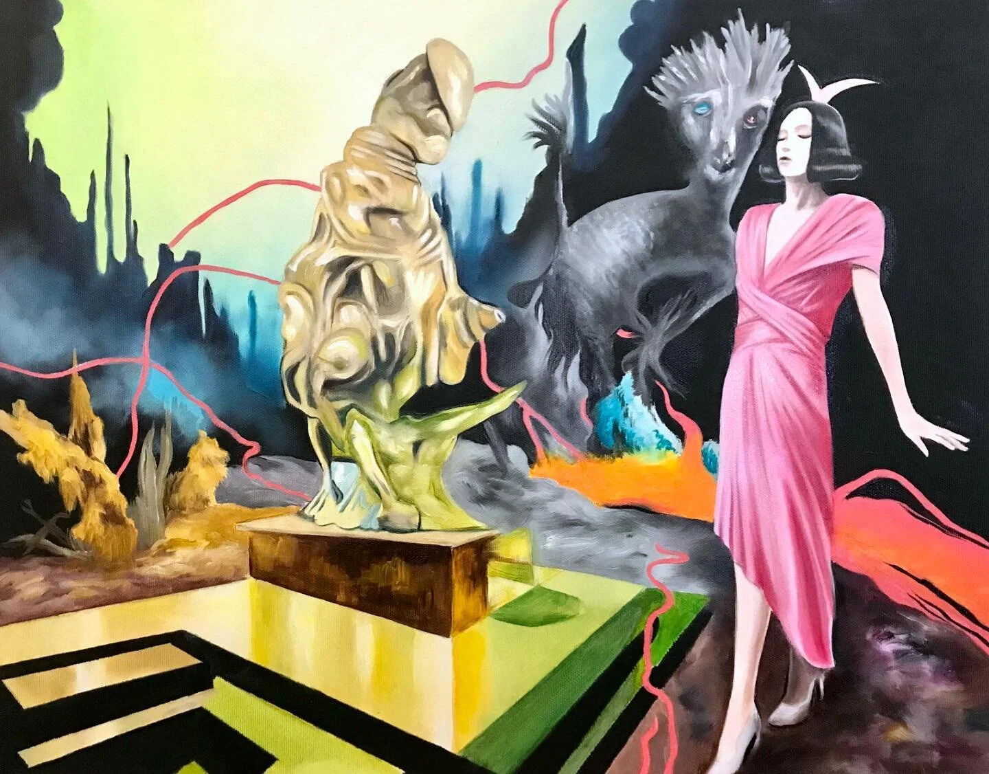 Accessories, 40 x 50cm, oil on canvas
.
.
.
#departmentstore, #contemporarypainting, #contemporaryoilpainting, #contemporarysurrealism, #berlinart