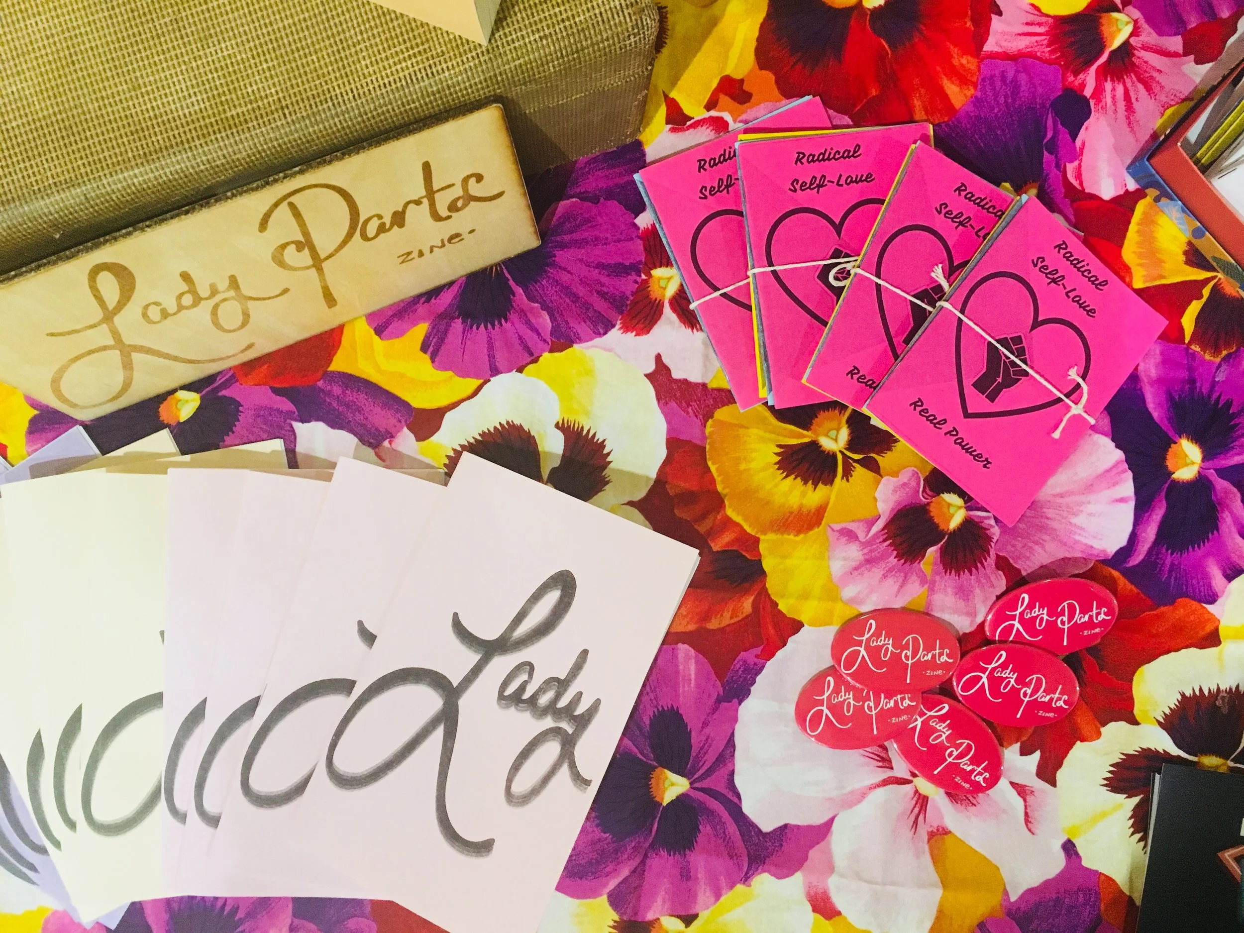 Lady Parts Zine at Chicago Zine Fest 2018.