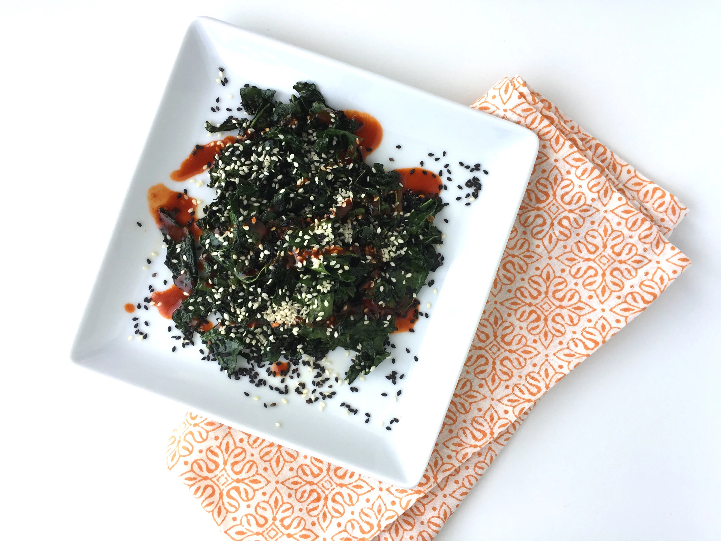 Spicy Sesame Black Kale — Alia Dalal