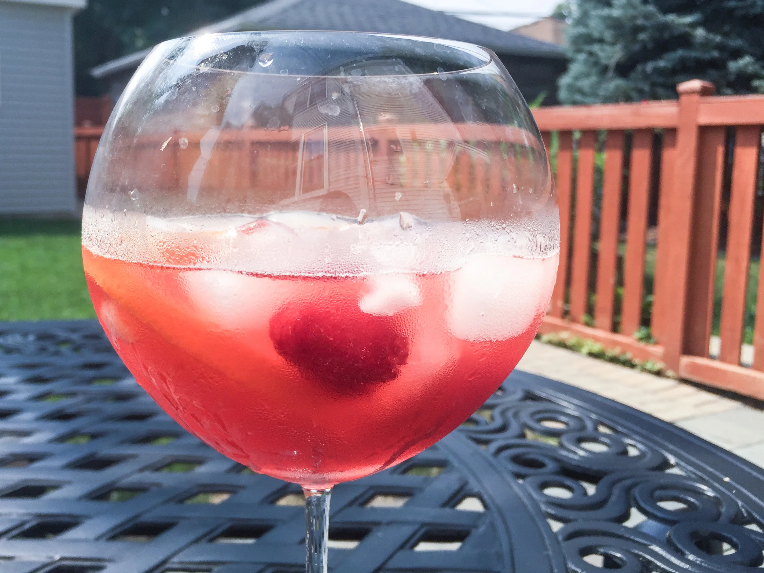 Raspberry Campari Spritz Alia Dalal