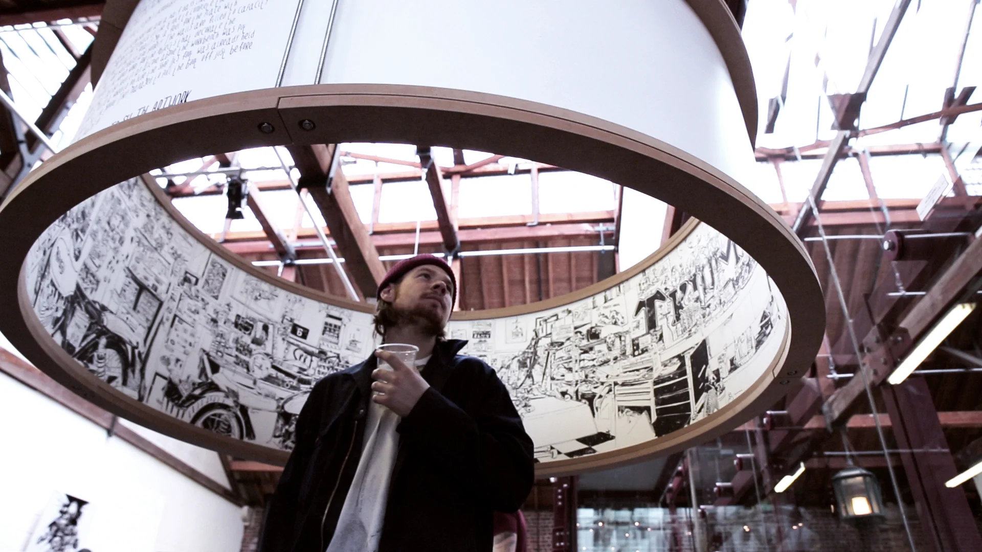 "6th Street Specials 360 Degree Ink Sketch at the Bike Shed London 2015"