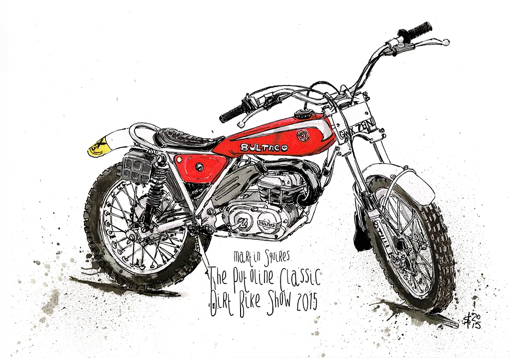Martin Lampkins' World Championship Winning Bultaco