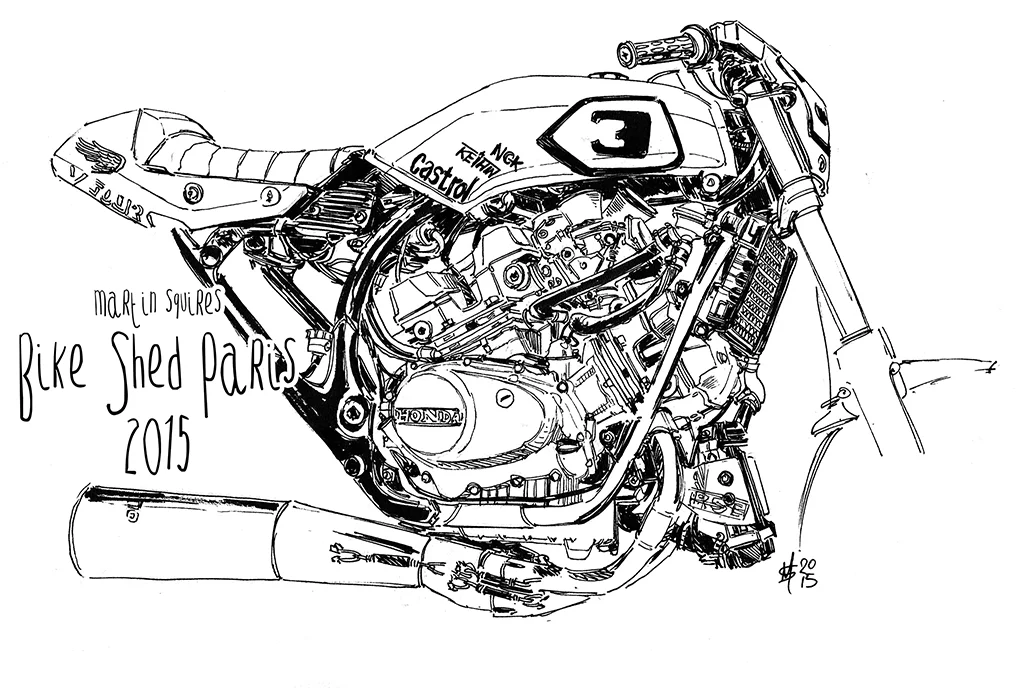 TT, Honda V4