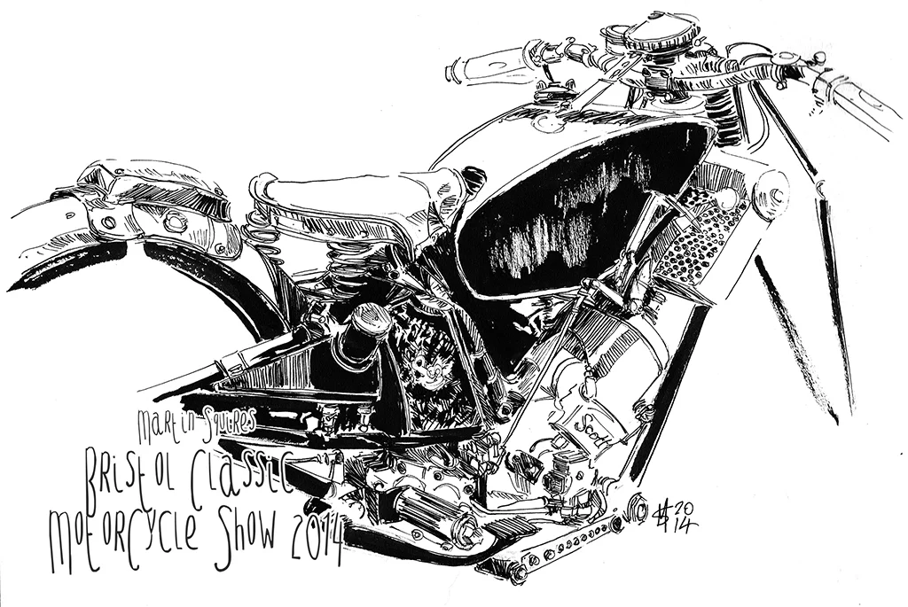 1929 Works Senior T.T. Scott Racer