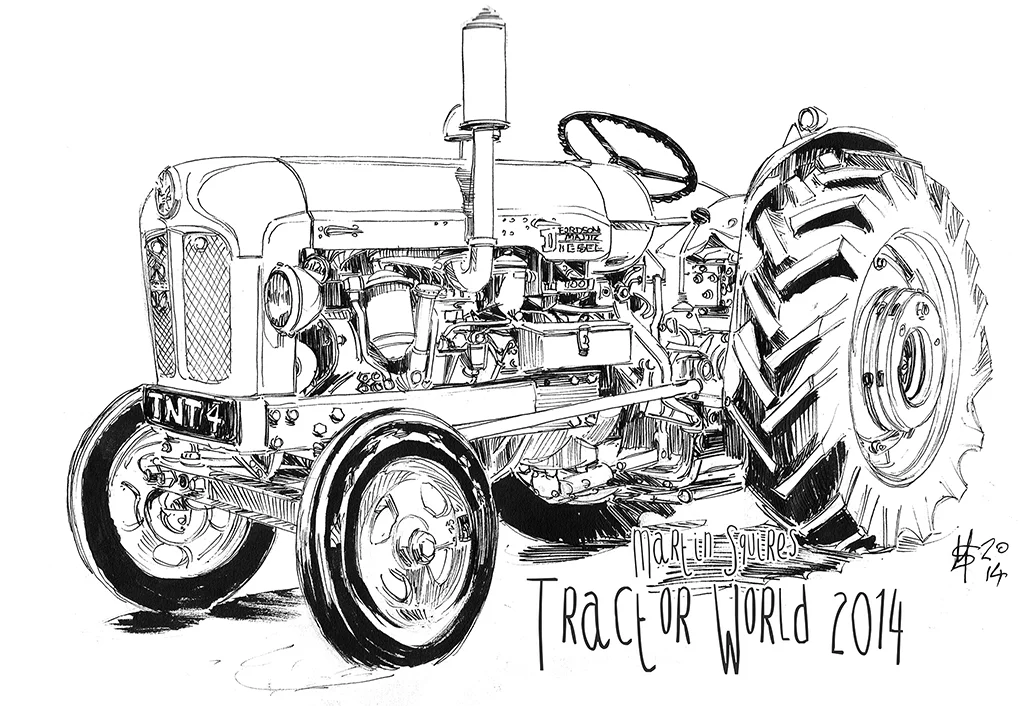 Fordson Major with Perkins P6 Enigine