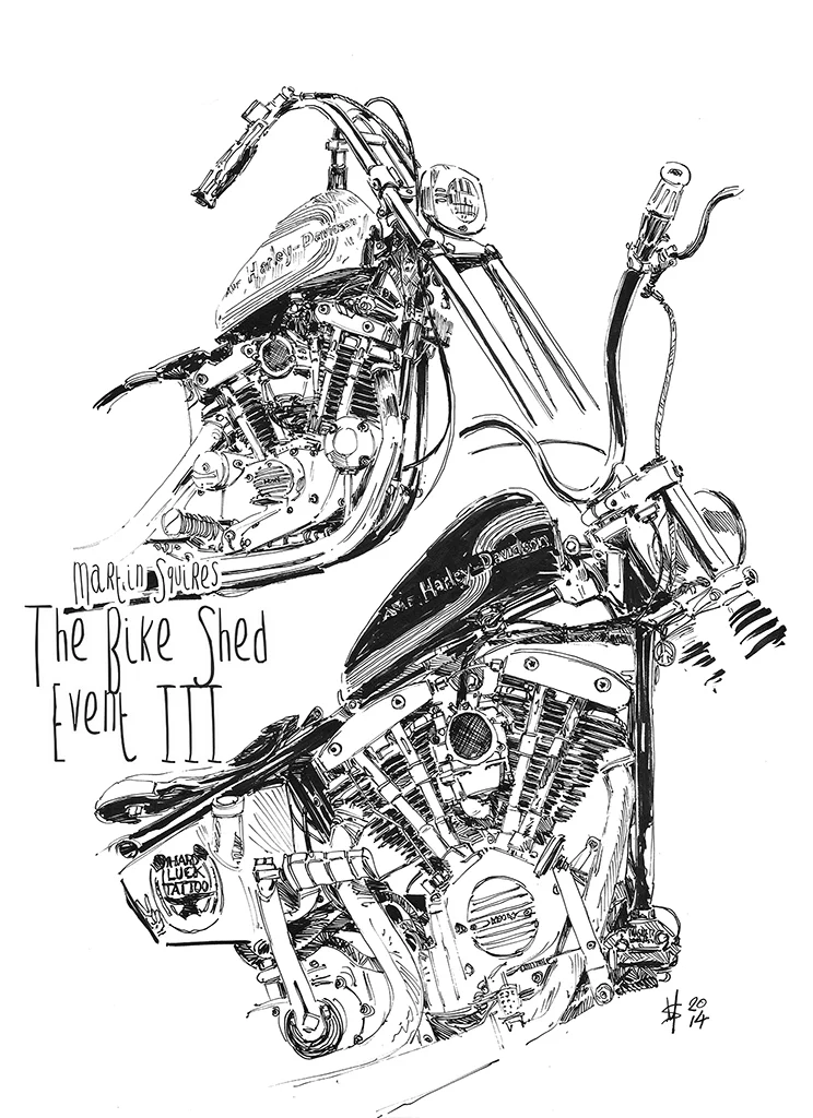 Hard Luck - Harley Choppers
