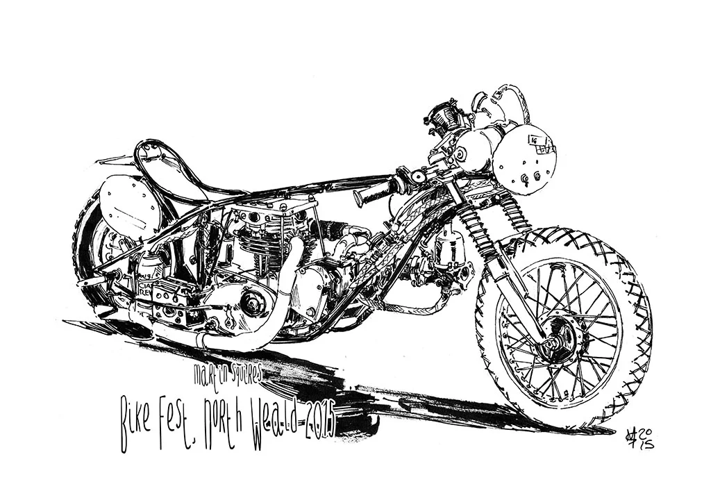BSA B25 Sprint Bike