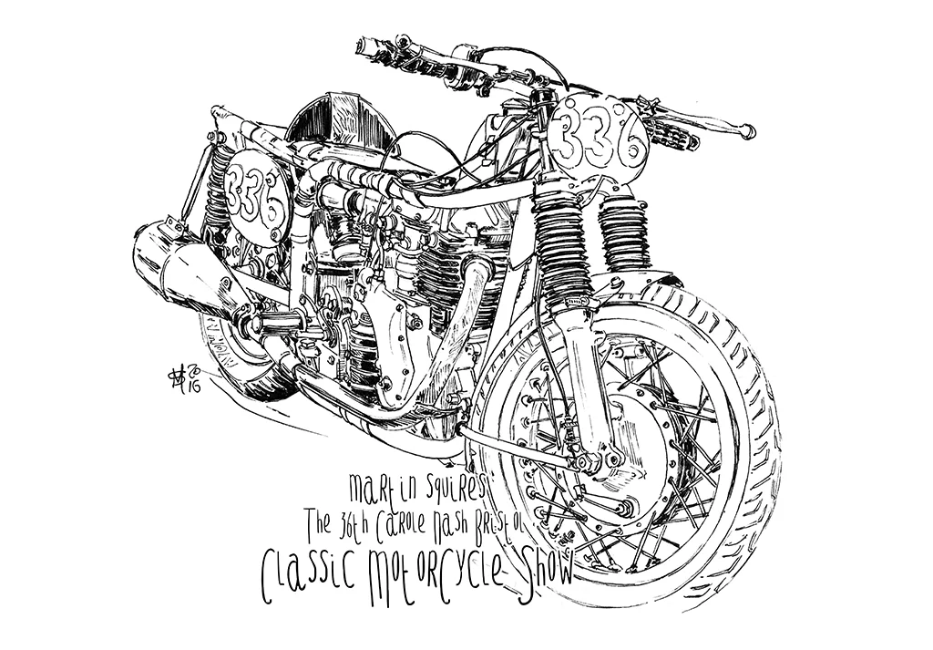 350cc Velocette - Norton Hillclimb Special