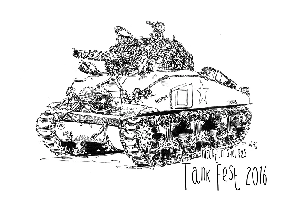 MSquires_TankFest2016_Sherman_INK.jpg