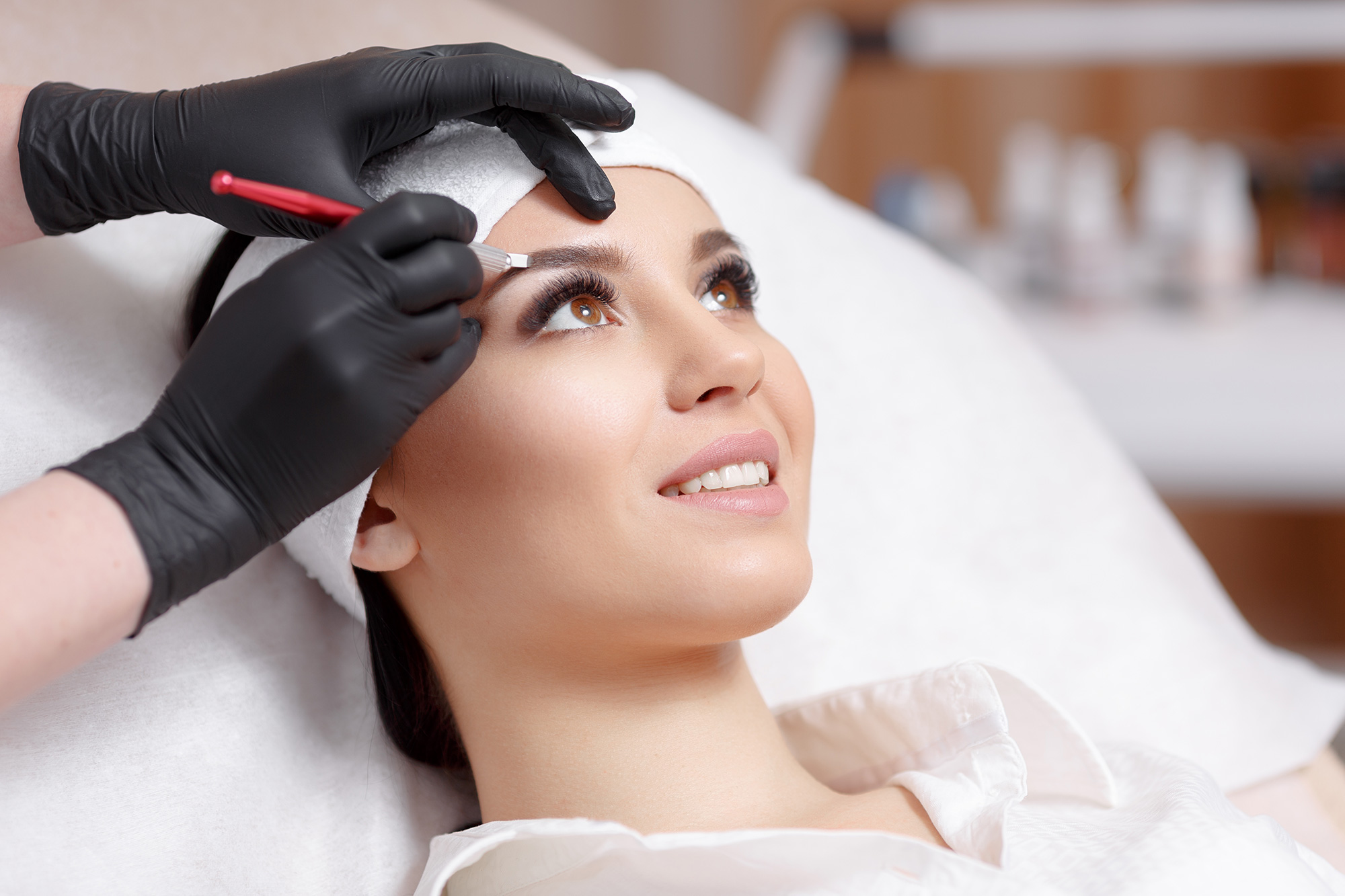 Semi-permanent brows