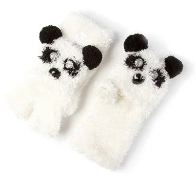Panda Convertable Gloves
