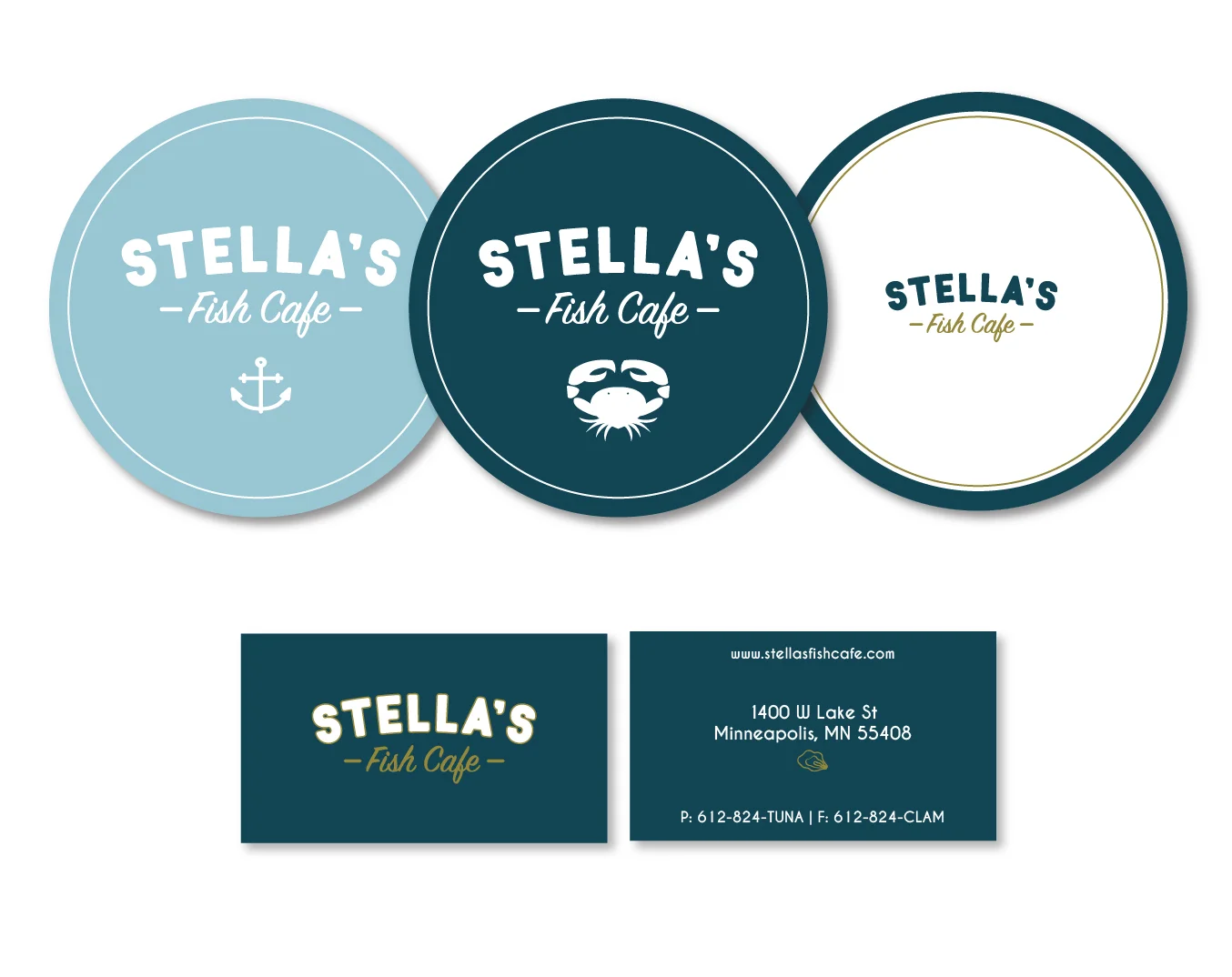 Coasters & Business Card