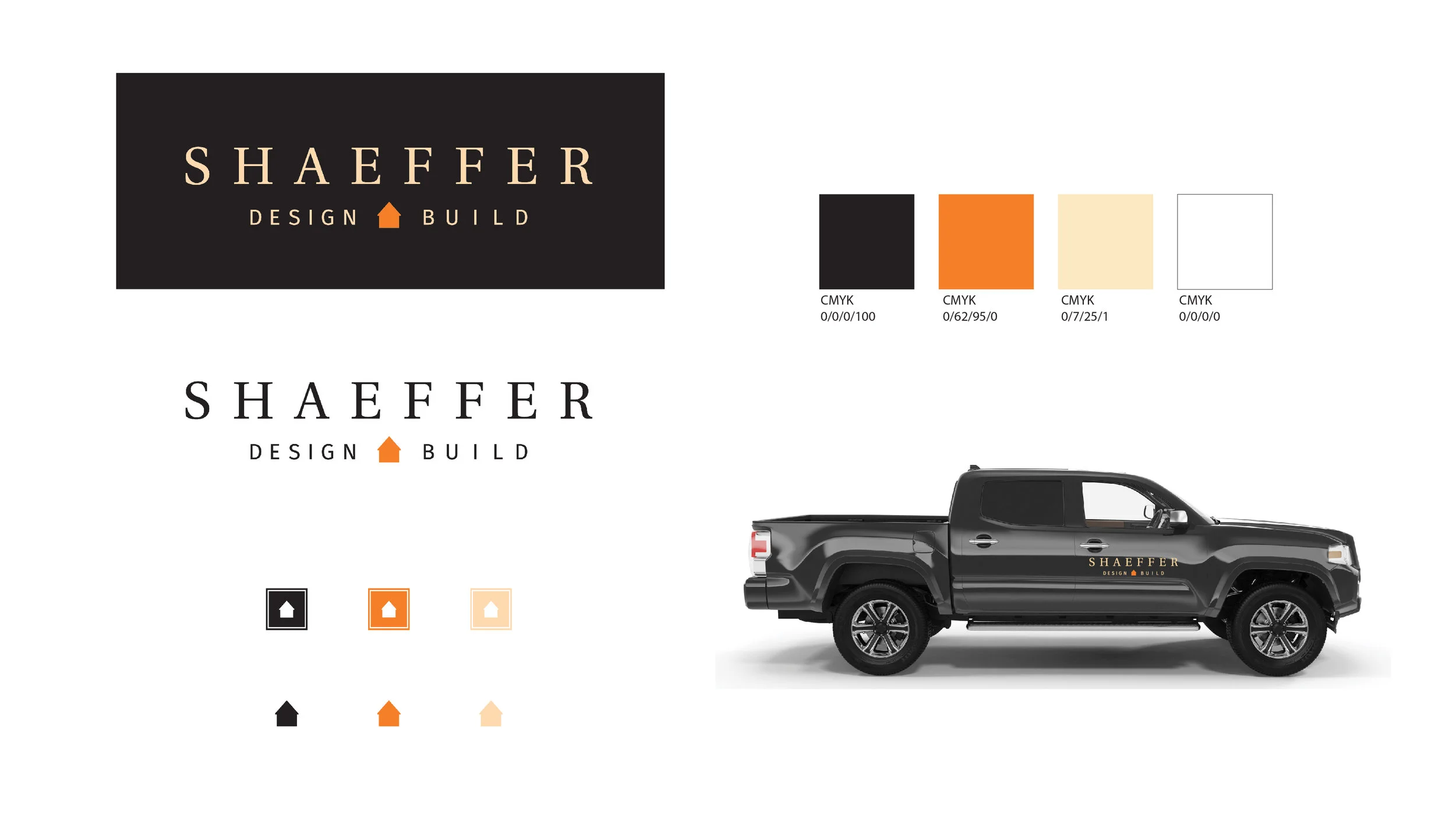 shaeffer design build logo design