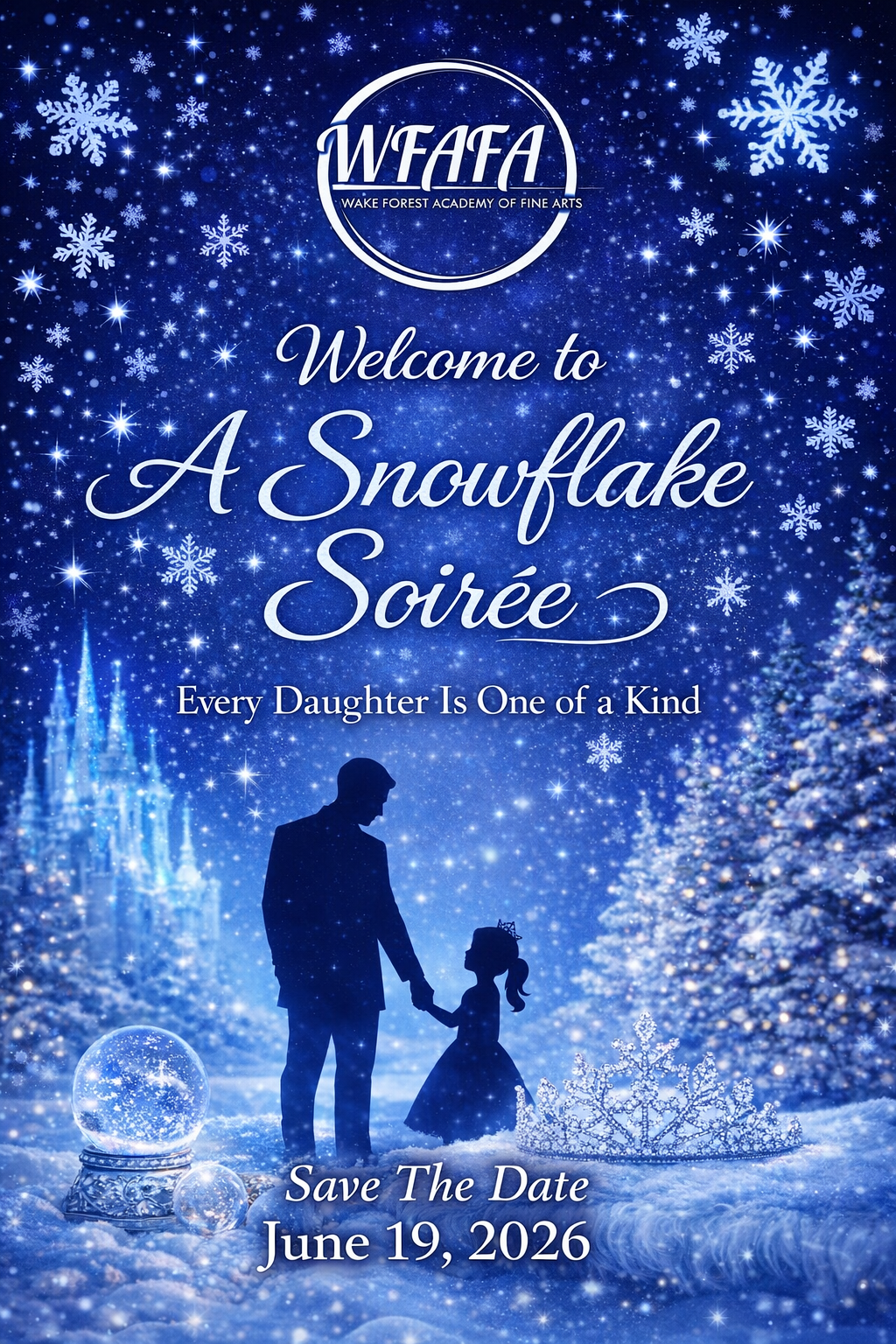 Daddy Daughter Dance 2026:  A Snowflake Soiree 