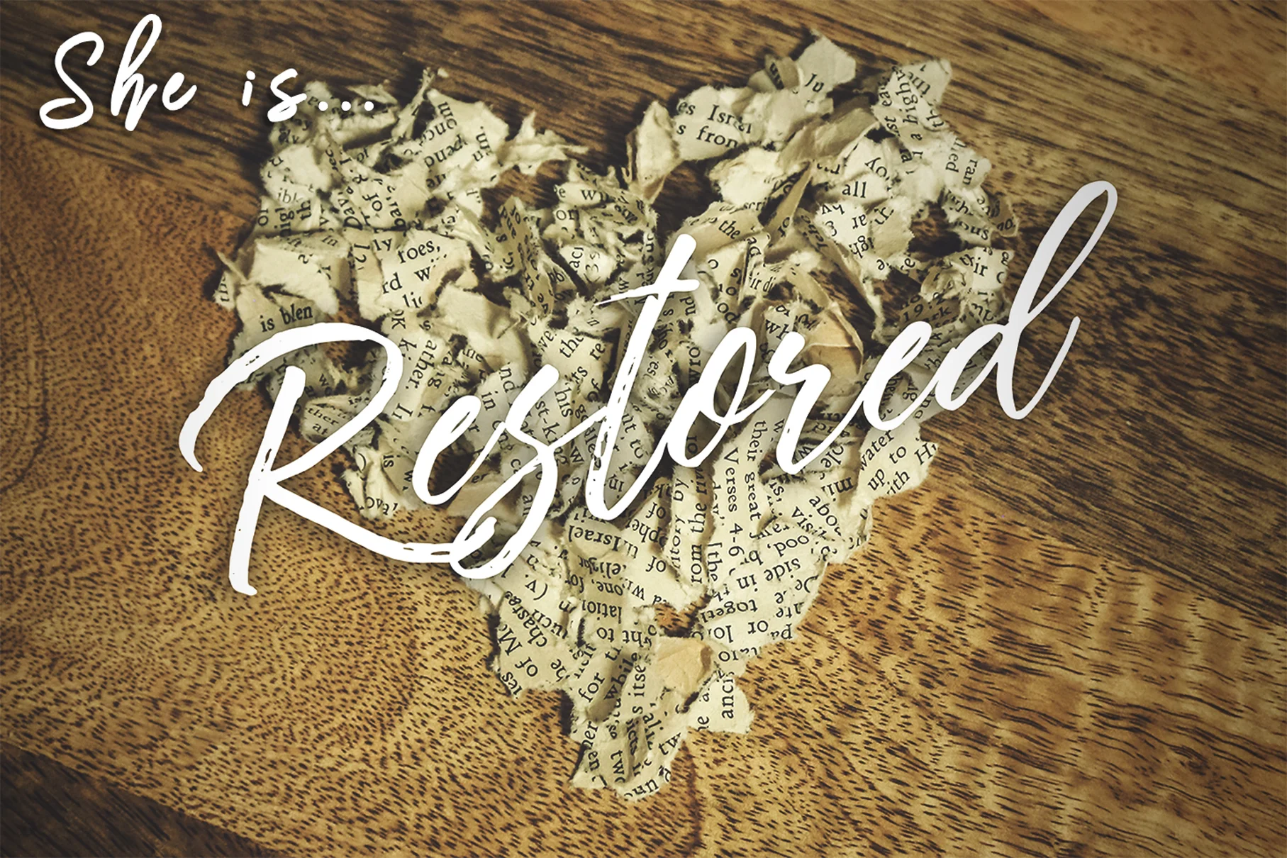Freedom Women | She Is Restored September 25th at 7 p.m. Ladies, join us for a great night of testimonies about God's restoration power in each of our lives as our very own Starla Bridges, Vanessa McGee, and Tracy Edwards share their stories! Register for childcare here.