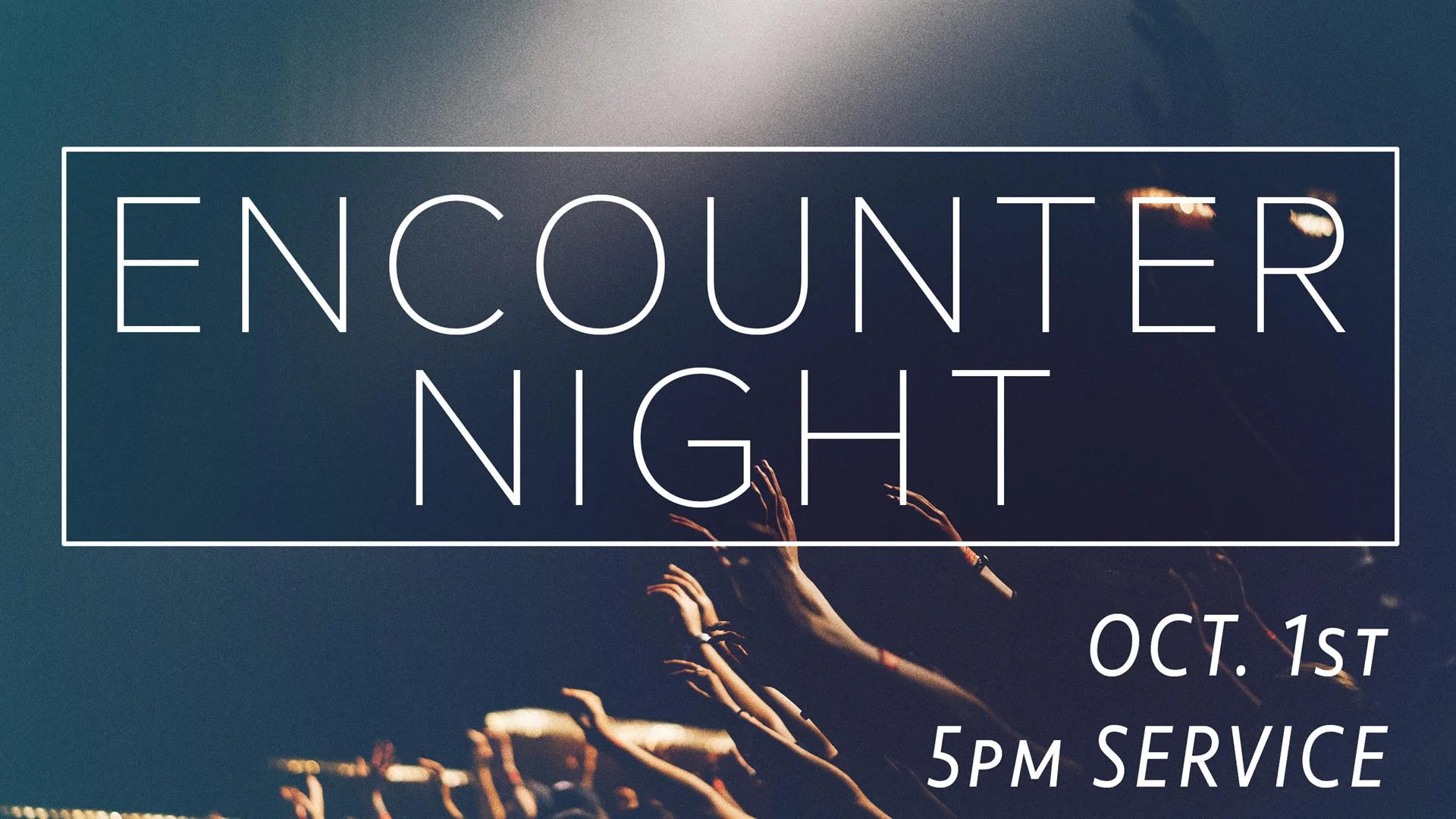 Come to Encounter Night on Sunday Night, October 1st as we press in, and go deeper to experience the power of the Holy Spirit. This will be a great night of ministry as we pray for the Baptism in the Holy Spirit and other spiritual gifts. We will have a special guest, Pastor Doug McAllister.