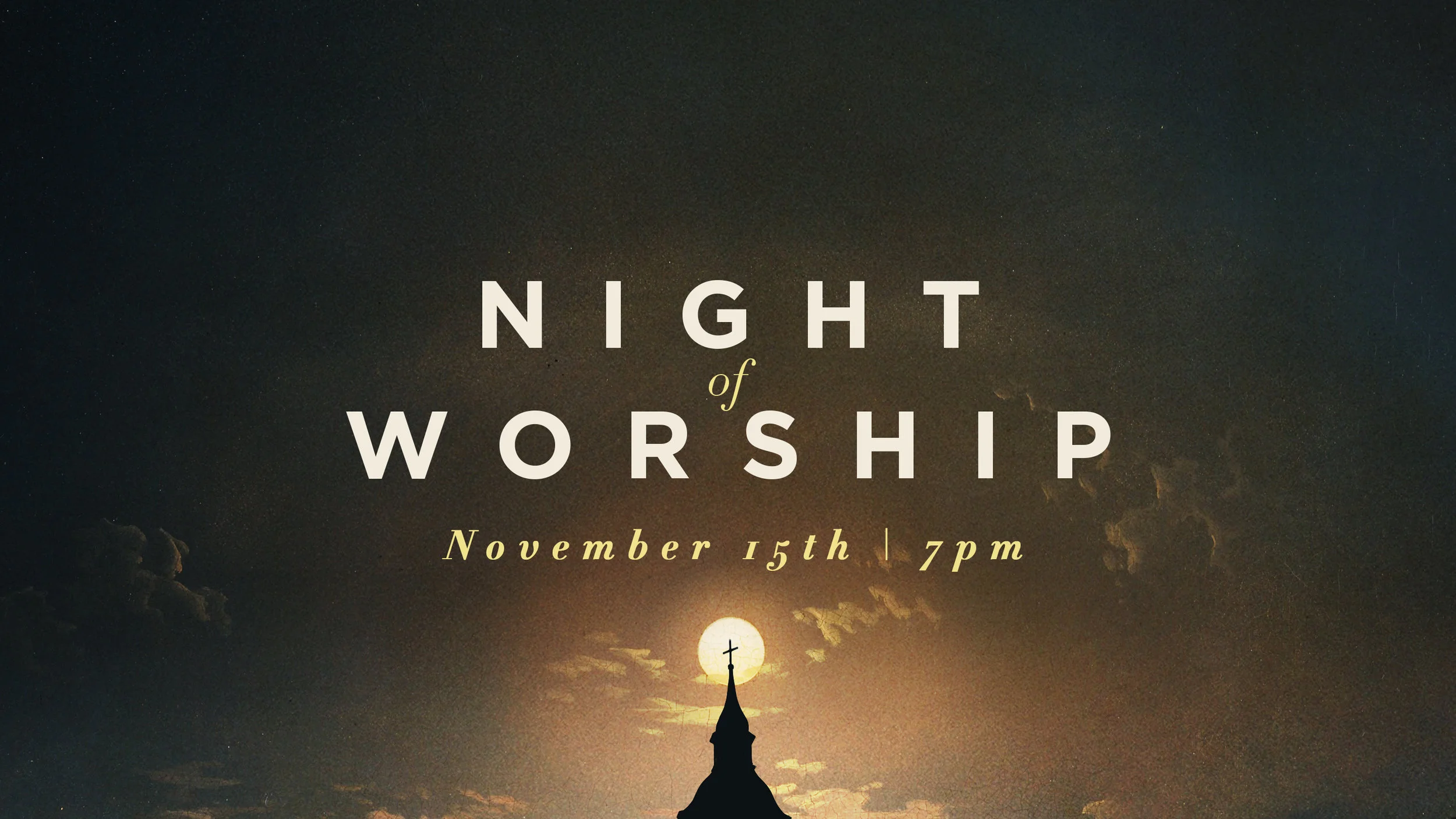 Join us for the final Night of Worship of 2017. This will be a great time for the entire family. There will be no Royal Rangers, MPact, or Youth services. Childcare for Birth-Pre K will still be available.