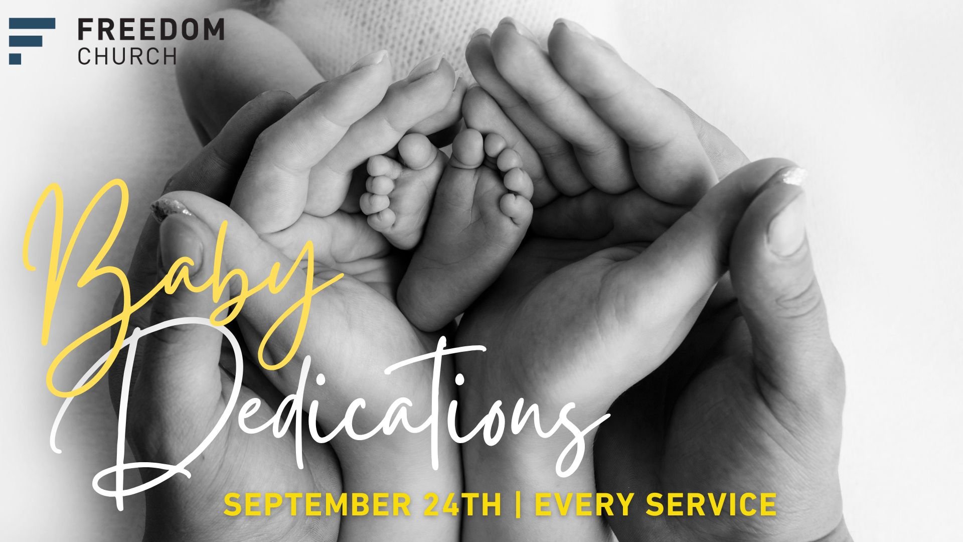 Baby Dedication Service Program
