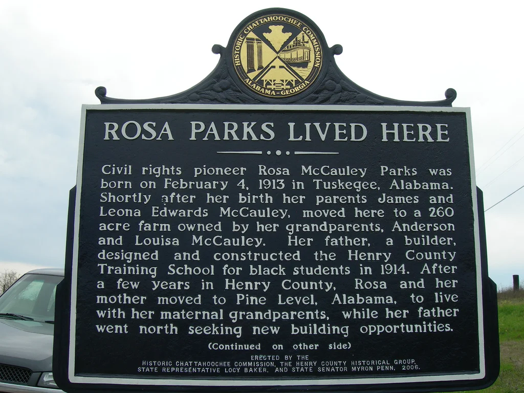 Rosa Parks Childhood Home » Abbeville, AL