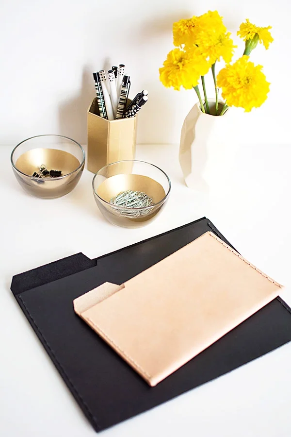 Leather File Folders