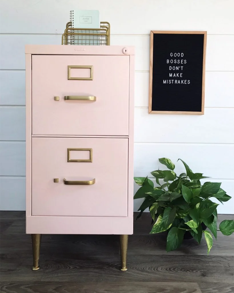 Beautiful blush drawers