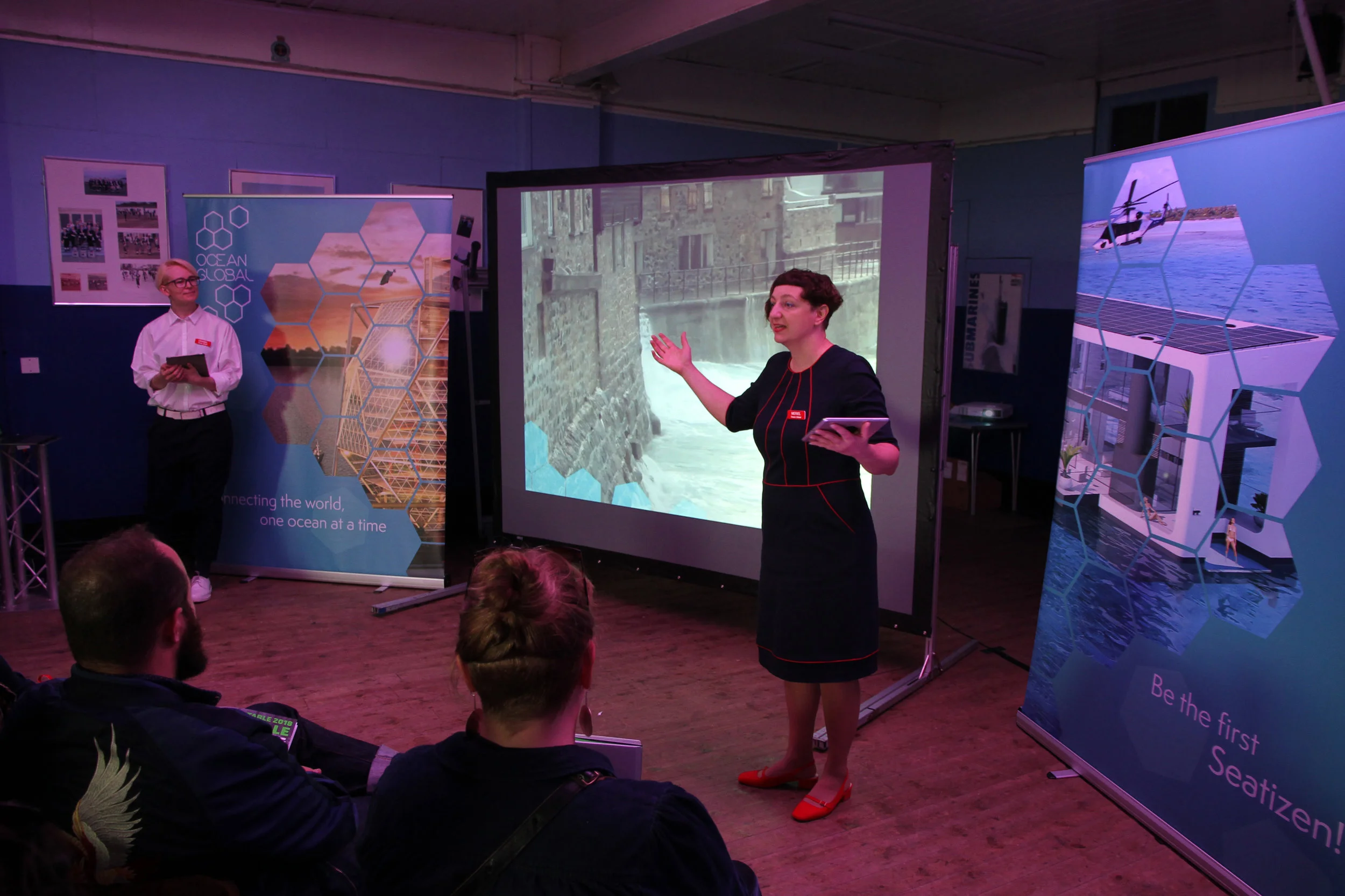 Are You Ready? at the Sea Cadets Hall, Whitstable Biennale, 2018