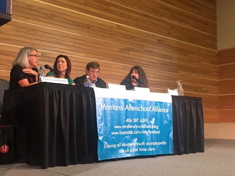 Panelists Jan Lombardi, Shannon Hughes, Chuck Johnson and Chris Seifert discuss Why Your Afterschool Story Matters.