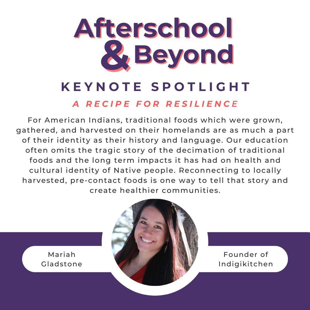 SPECIAL ANNOUNCEMENT! Today, we highlight our keynote speaker, Mariah Gladstone. Mariah, founder of Indigikitchen, will be presenting Recipe for Resilience for our keynote session.
&bull;
Mariah, Piikuni (Blackfeet) and Tsalagi (Cherokee), grew up in