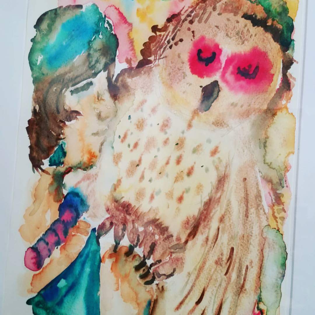 "Diana And Bubo" By Cee Martinez