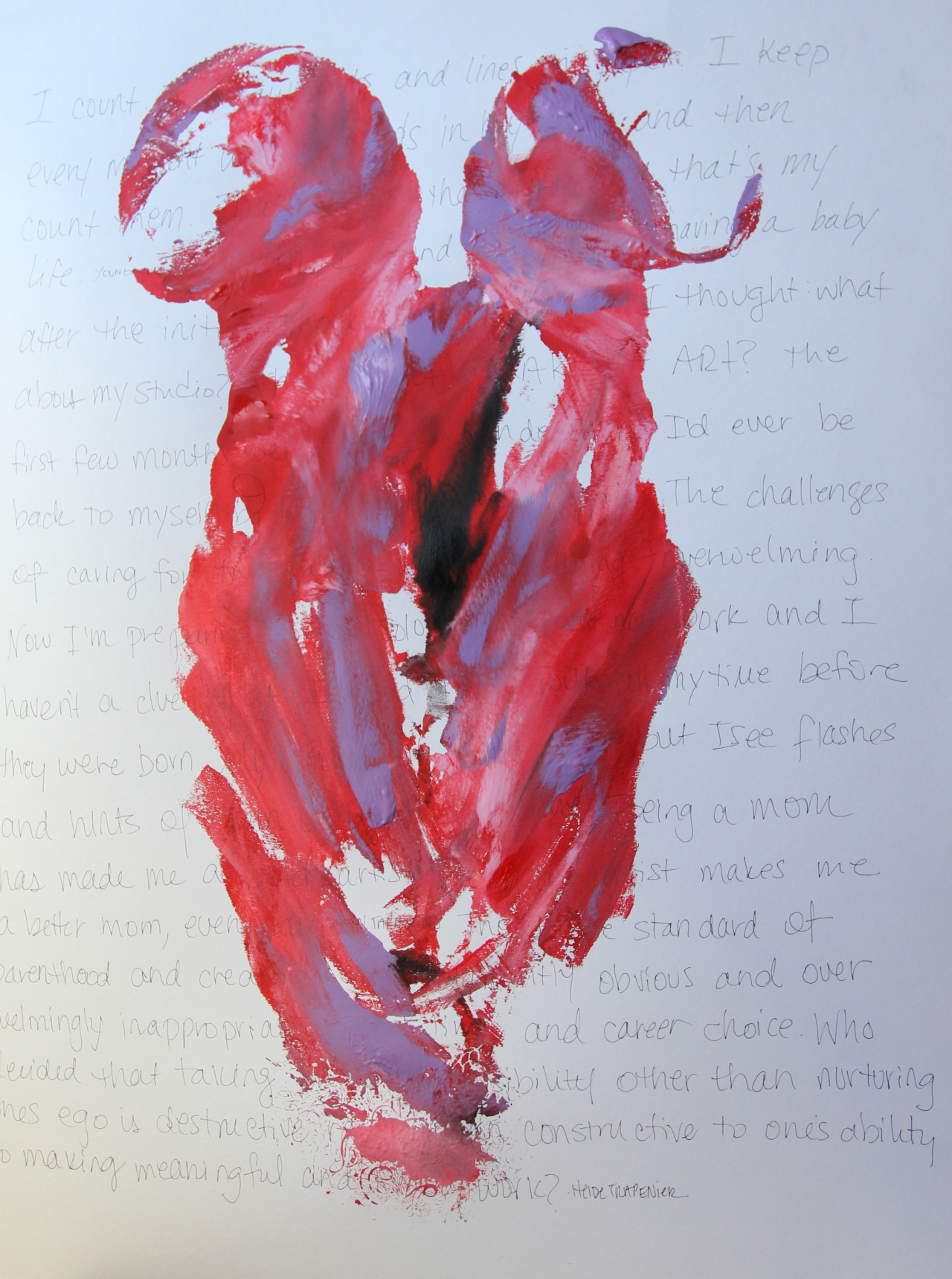 "I Count" from "What Will Her Kids Think?" series, 2013-14