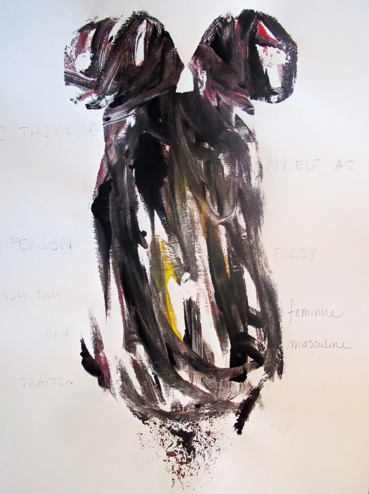 "Masculine Feminine" from first series "Voice," 2012-13