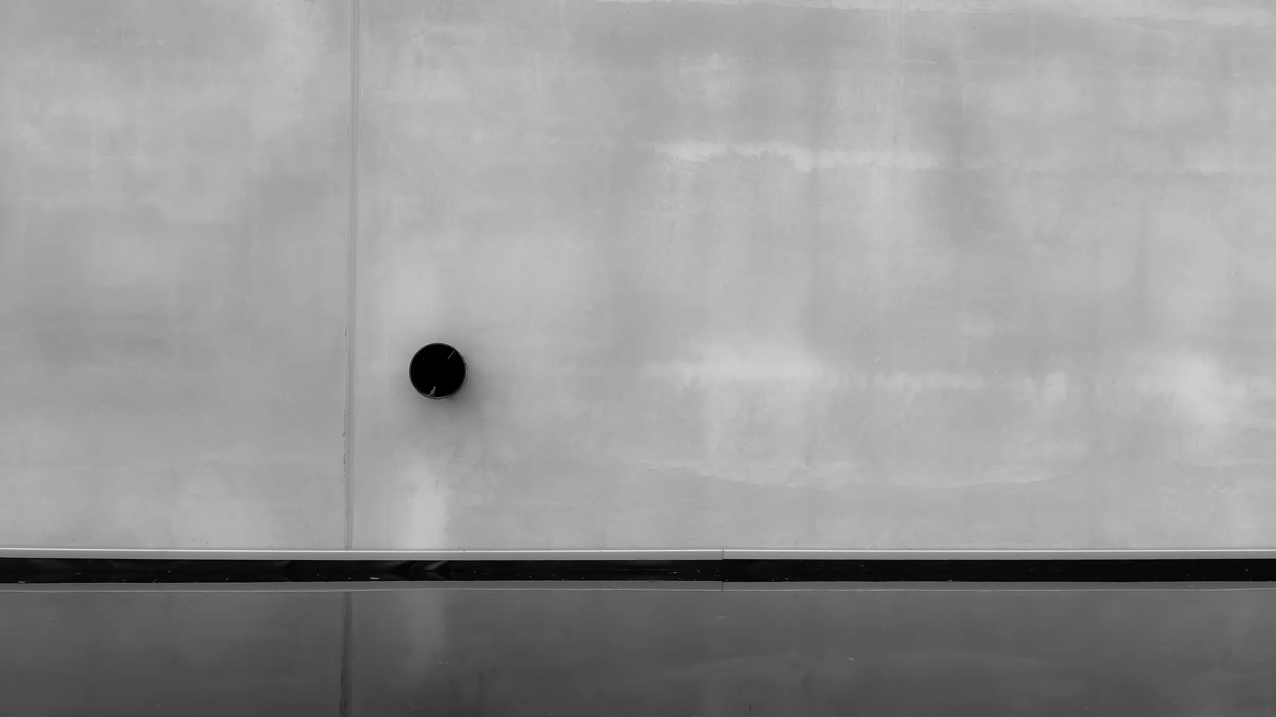 1/3 regel links in abstracte fotografie - minimalisme