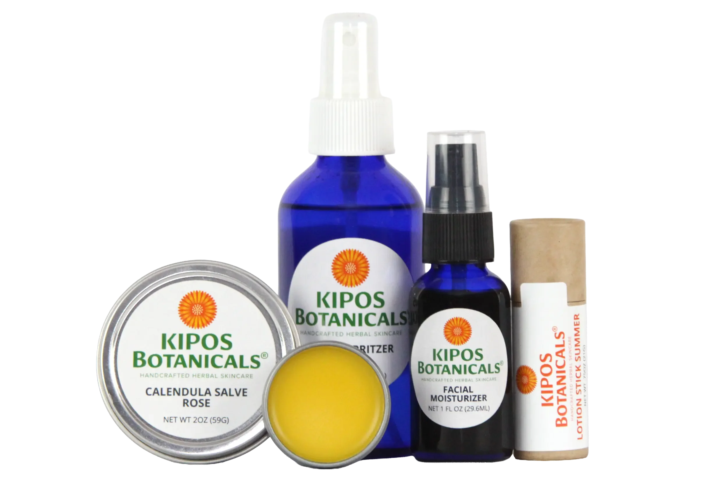 KIPOS Botanicals handcrafted herbal skincare products