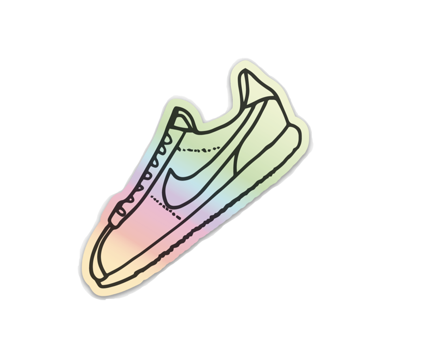 nike cortez holographic