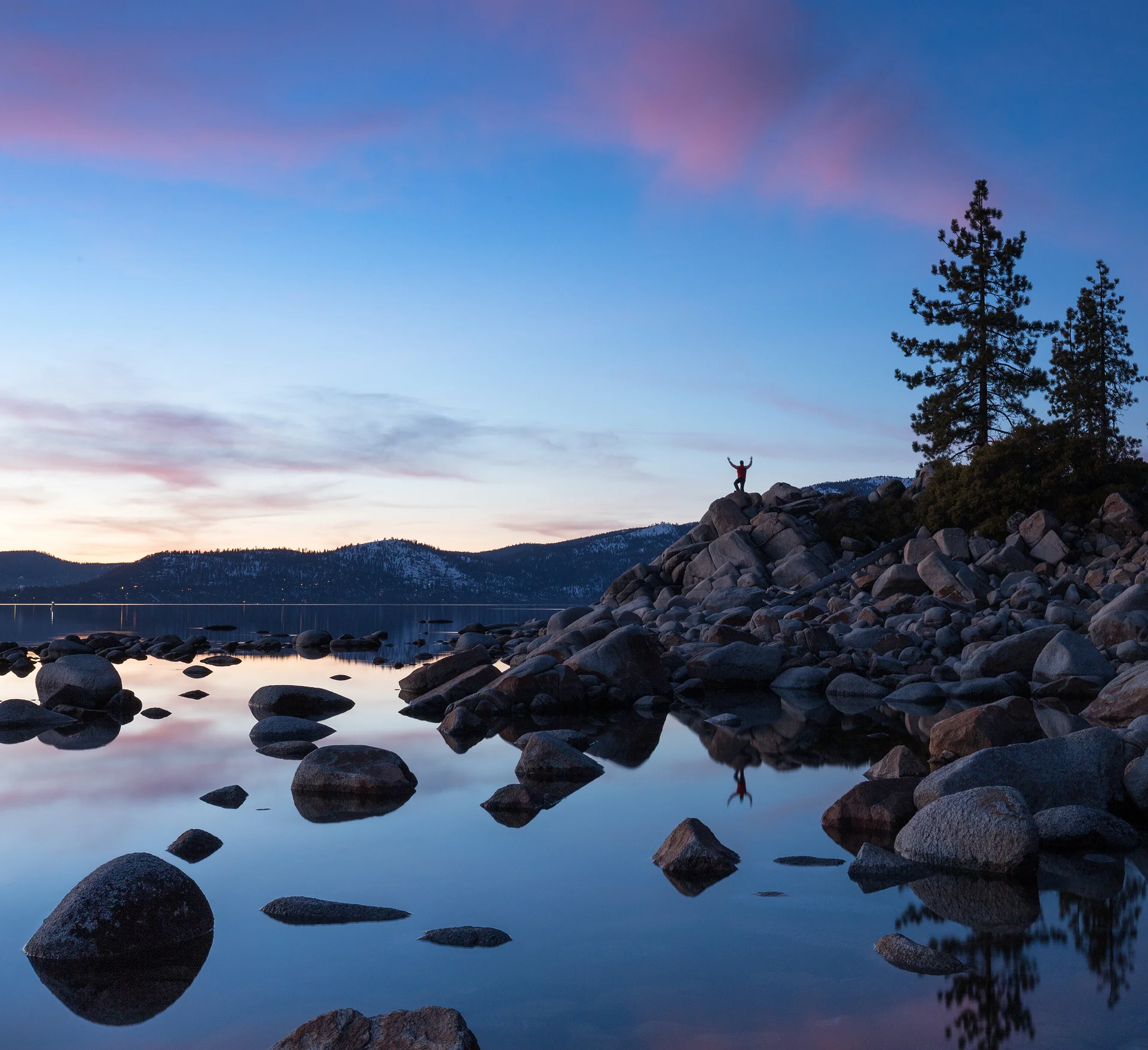 the national parks girl_lake tahoe_winter sunset_sand harbor_canon6d.jpg