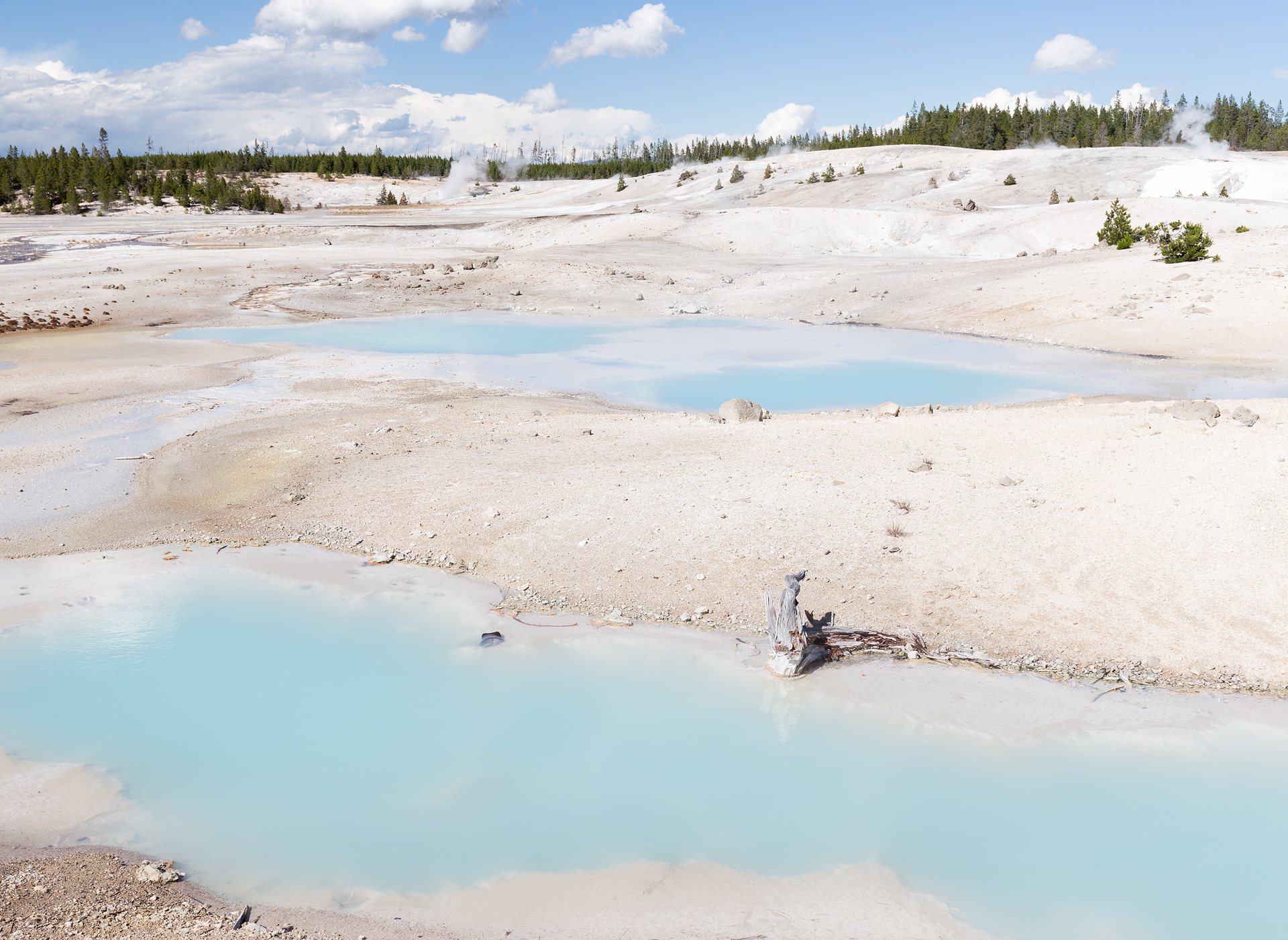 Colloidal Pool on the Porcelain Basin Loop