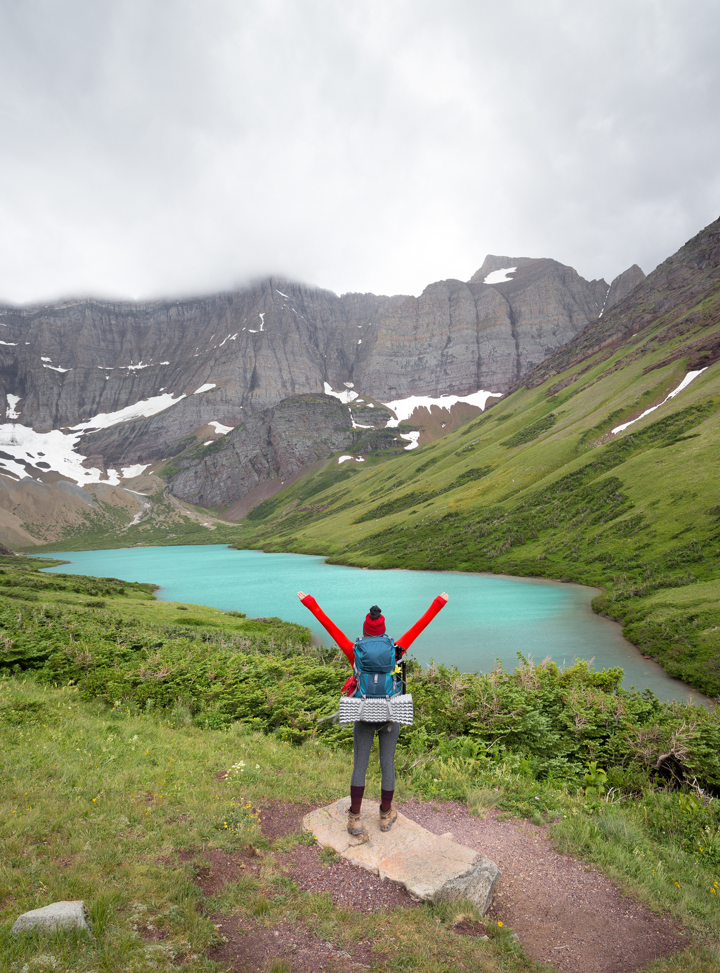 Backpacking to Cracker Lake