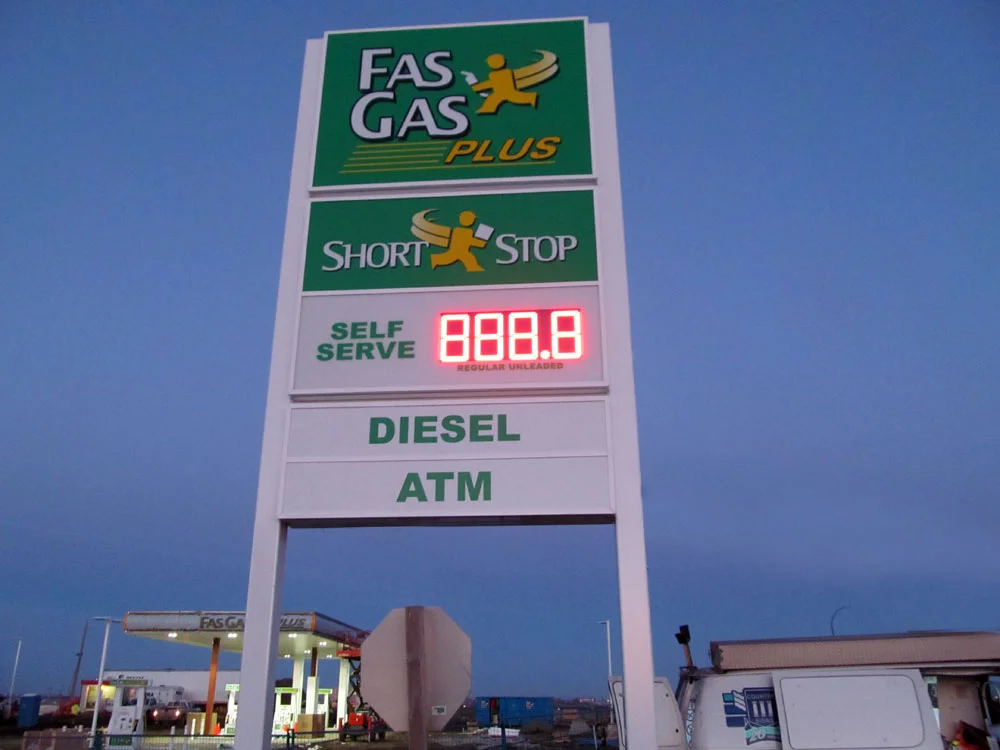 Fas Gas pylon - Saskatoon SK