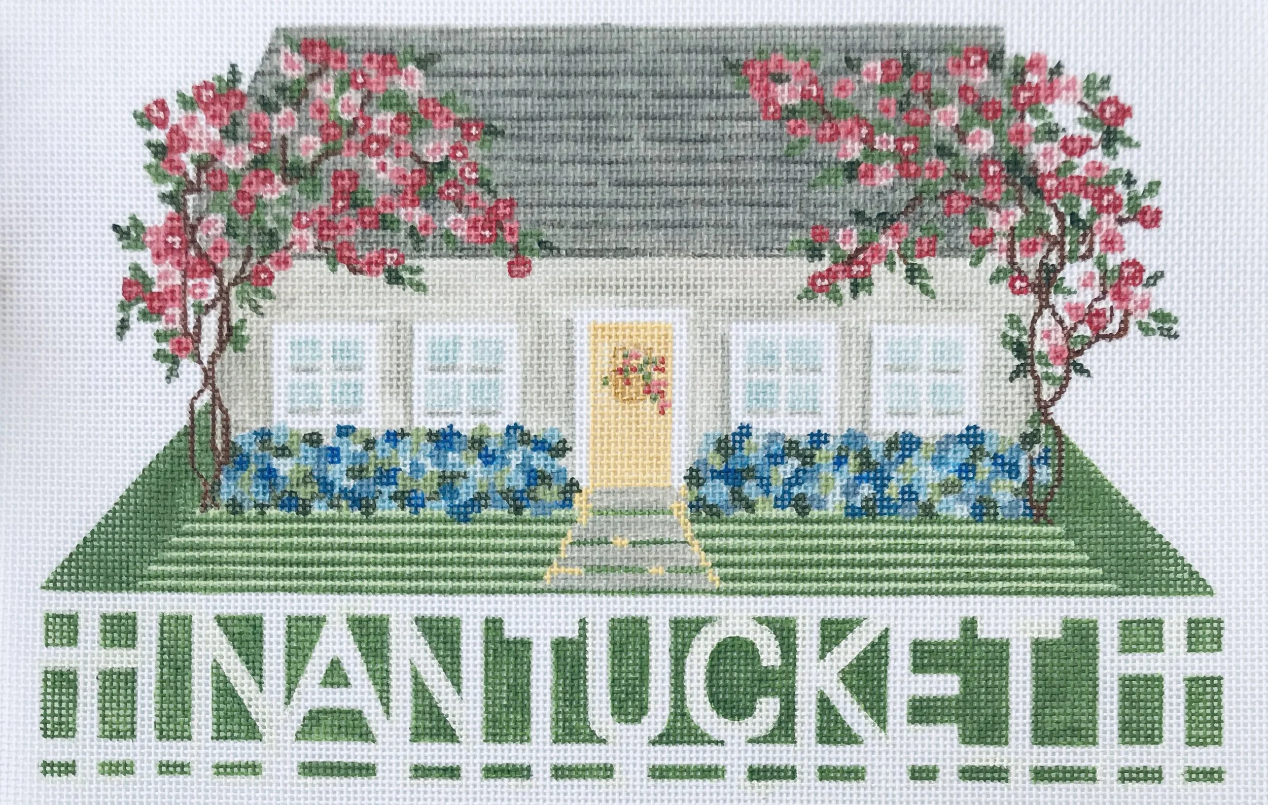 Rose Cottage TSG18 10.5” x 7” on 18 mesh