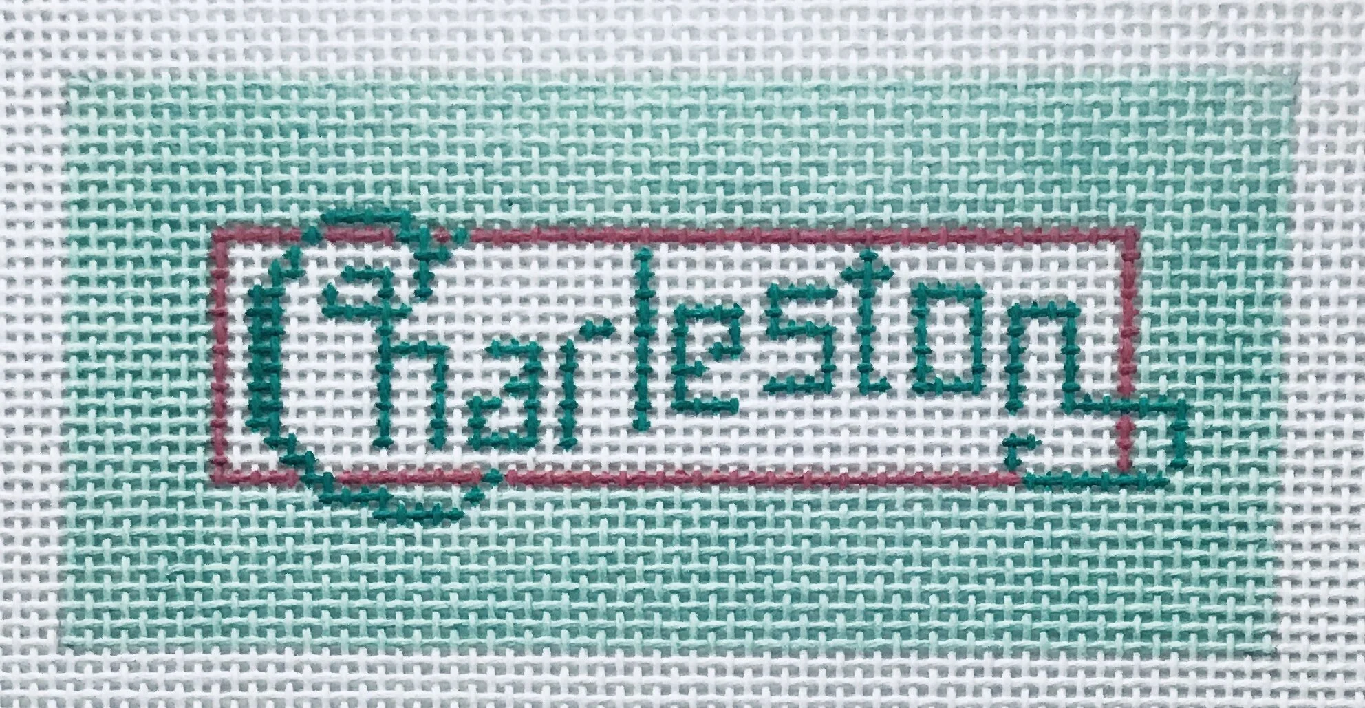 Charleston - Small AL60 4.75” x 2.25” on 14 mesh