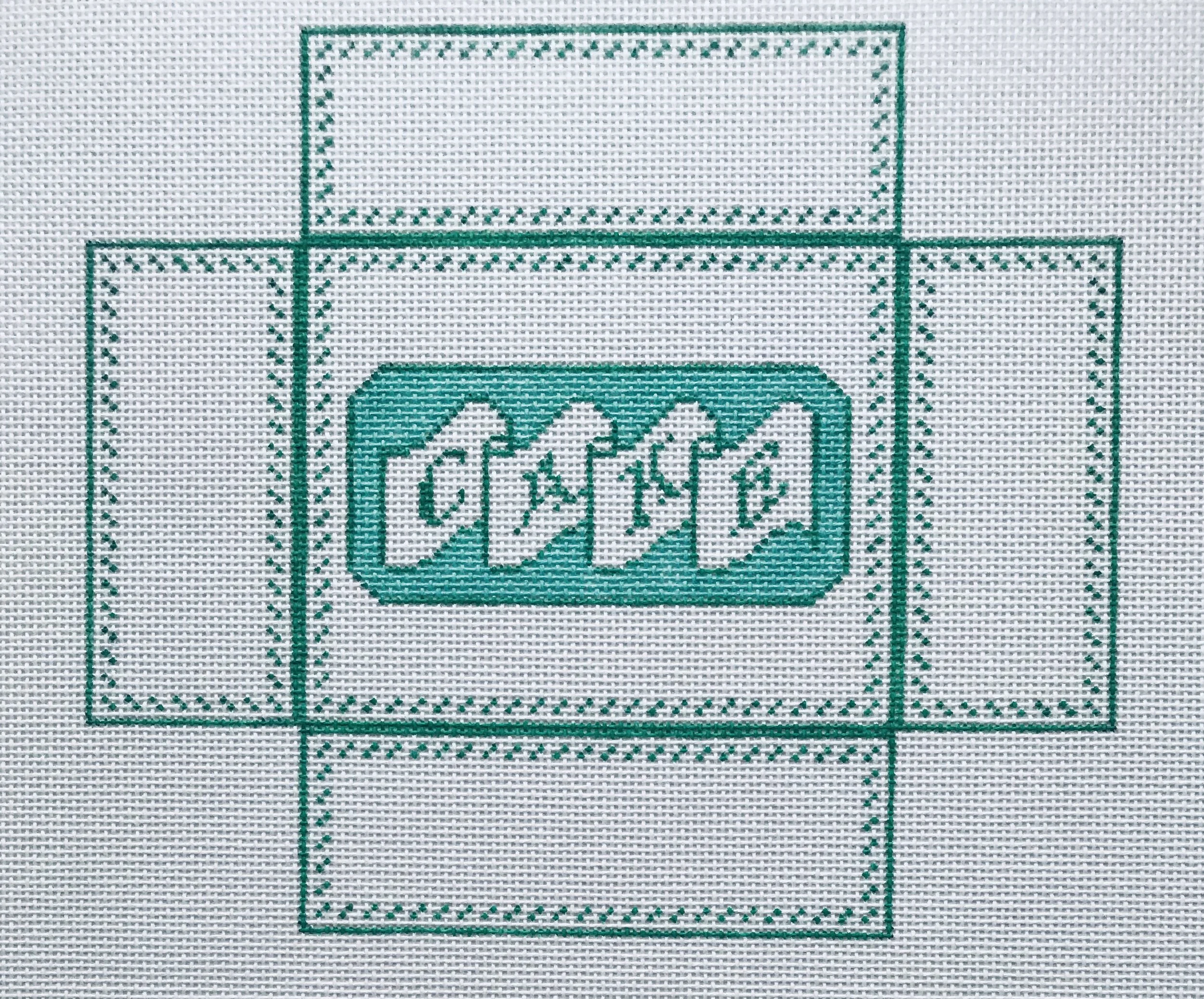 Cake Box WWB3 7.25” x 6.25” on 18 mesh